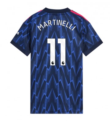 Arsenal Gabriel Martinelli #11 Dámské Venkovní Dres 2025-26 Krátký Rukáv