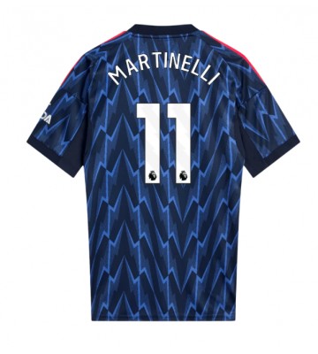 Arsenal Gabriel Martinelli #11 Venkovní Dres 2025-26 Krátký Rukáv
