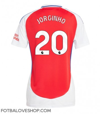 Arsenal Jorginho Frello #20 Dámské Domácí Dres 2024-25 Krátký Rukáv