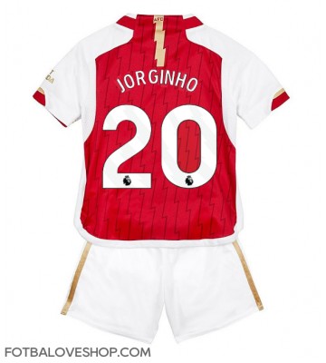 Arsenal Jorginho Frello #20 Dětské Domácí Dres 2023-24 Krátký Rukáv (+ trenýrky)