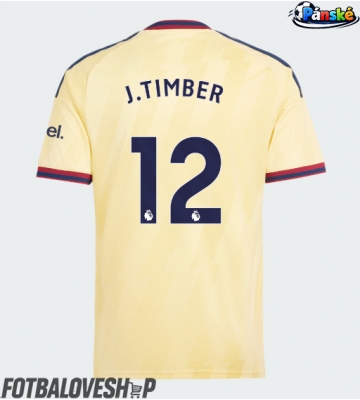 Arsenal Jurrien Timber #12 Alternativní Dres 2026-27 Krátký Rukáv