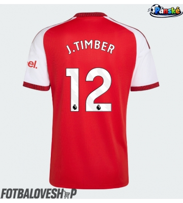 Arsenal Jurrien Timber #12 Domácí Dres 2026-27 Krátký Rukáv