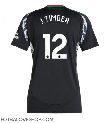 Arsenal Jurrien Timber #12 Dámské Venkovní Dres 2024-25 Krátký Rukáv