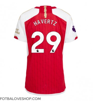 Arsenal Kai Havertz #29 Dámské Domácí Dres 2023-24 Krátký Rukáv
