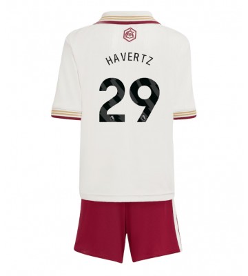 Arsenal Kai Havertz #29 Dětské Alternativní Dres 2025-26 Krátký Rukáv (+ trenýrky)