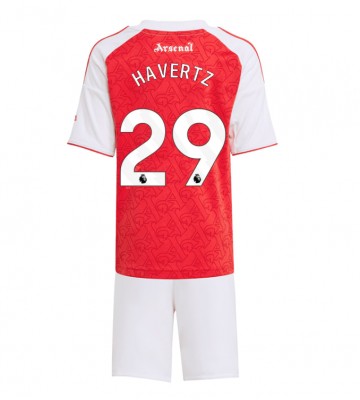 Arsenal Kai Havertz #29 Dětské Domácí Dres 2025-26 Krátký Rukáv (+ trenýrky)
