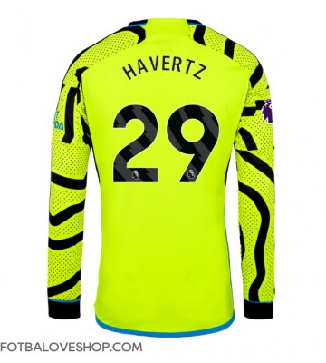 Arsenal Kai Havertz #29 Venkovní Dres 2023-24 Dlouhý Rukáv