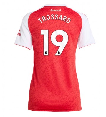 Arsenal Leandro Trossard #19 Dámské Domácí Dres 2025-26 Krátký Rukáv