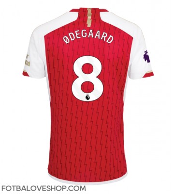 Arsenal Martin Odegaard #8 Domácí Dres 2023-24 Krátký Rukáv