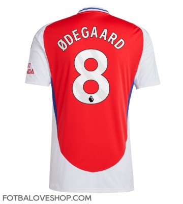 Arsenal Martin Odegaard #8 Domácí Dres 2024-25 Krátký Rukáv