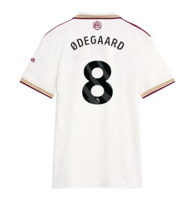 Arsenal Martin Odegaard #8 Dámské Alternativní Dres 2025-26 Krátký Rukáv