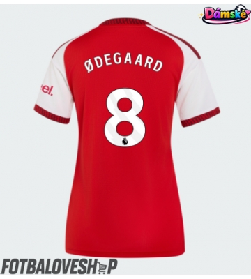 Arsenal Martin Odegaard #8 Dámské Domácí Dres 2026-27 Krátký Rukáv