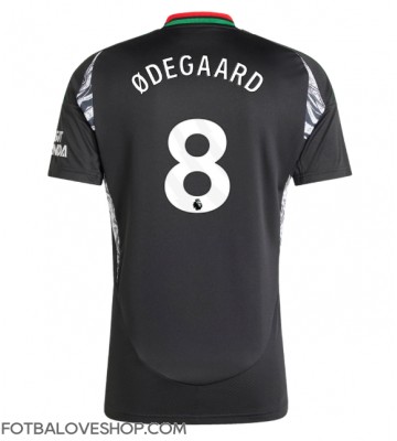 Arsenal Martin Odegaard #8 Venkovní Dres 2024-25 Krátký Rukáv