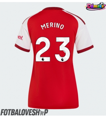 Arsenal Mikel Merino #23 Dámské Domácí Dres 2026-27 Krátký Rukáv