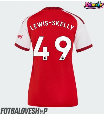 Arsenal Myles Lewis-Skelly #49 Dámské Domácí Dres 2026-27 Krátký Rukáv