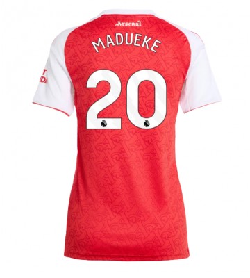 Arsenal Noni Madueke #20 Dámské Domácí Dres 2025-26 Krátký Rukáv