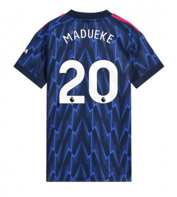 Arsenal Noni Madueke #20 Dámské Venkovní Dres 2025-26 Krátký Rukáv