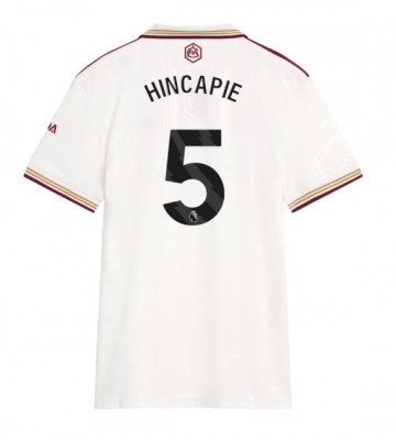 Arsenal Piero Hincapie #5 Dámské Alternativní Dres 2025-26 Krátký Rukáv Arsenal Piero Hincapie #5 Dámské Alternativní Dres 2025-26 Krátký Rukáv