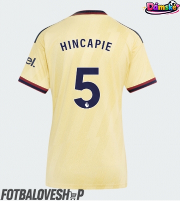 Arsenal Piero Hincapie #5 Dámské Alternativní Dres 2026-27 Krátký Rukáv