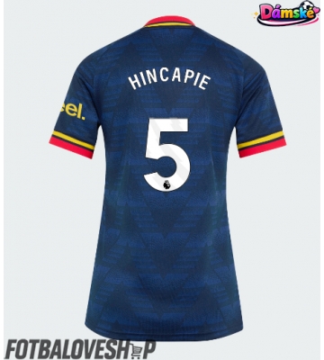 Arsenal Piero Hincapie #5 Dámské Venkovní Dres 2026-27 Krátký Rukáv