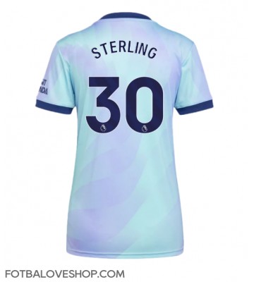 Arsenal Raheem Sterling #30 Dámské Alternativní Dres 2024-25 Krátký Rukáv