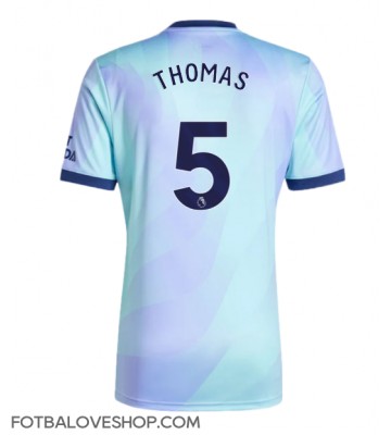 Arsenal Thomas Partey #5 Alternativní Dres 2024-25 Krátký Rukáv