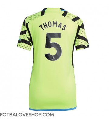 Arsenal Thomas Partey #5 Dámské Venkovní Dres 2023-24 Krátký Rukáv