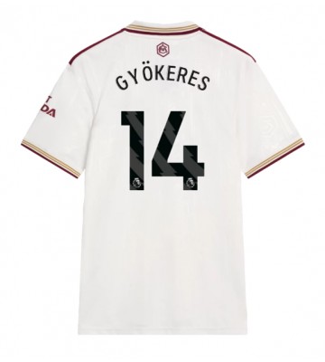 Arsenal Viktor Gyokeres #14 Alternativní Dres 2025-26 Krátký Rukáv
