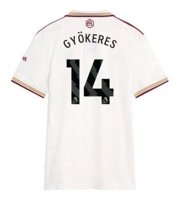 Arsenal Viktor Gyokeres #14 Dámské Alternativní Dres 2025-26 Krátký Rukáv