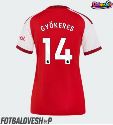 Arsenal Viktor Gyokeres #14 Dámské Domácí Dres 2026-27 Krátký Rukáv