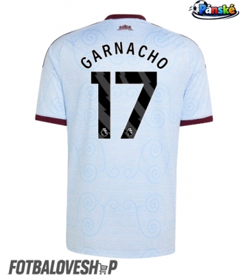 Aston Villa Alejandro Garnacho #17 Alternativní Dres 2026-27 Krátký Rukáv