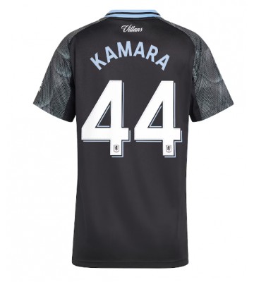 Aston Villa Boubacar Kamara #44 Dámské Venkovní Dres 2025-26 Krátký Rukáv