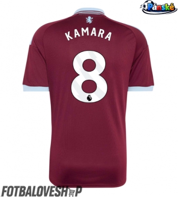 Aston Villa Boubacar Kamara #8 Domácí Dres 2026-27 Krátký Rukáv
