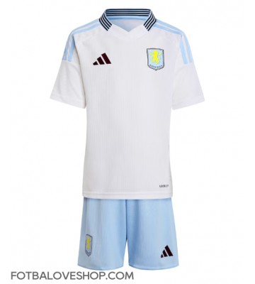 Aston Villa Dětské Venkovní Dres 2024-25 Krátký Rukáv (+ trenýrky)