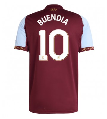 Aston Villa Emiliano Buendia #10 Domácí Dres 2025-26 Krátký Rukáv