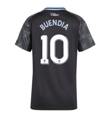 Aston Villa Emiliano Buendia #10 Dámské Venkovní Dres 2025-26 Krátký Rukáv Aston Villa Emiliano Buendia #10 Dámské Venkovní Dres 2025-26 Krátký Rukáv