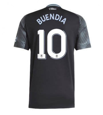 Aston Villa Emiliano Buendia #10 Venkovní Dres 2025-26 Krátký Rukáv