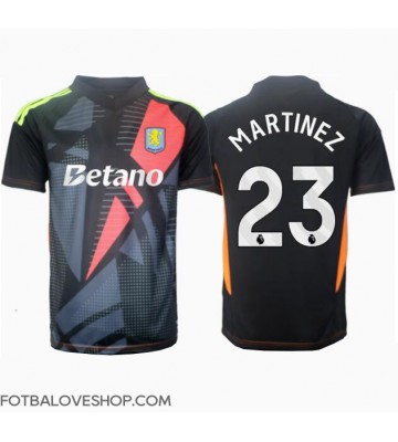 Aston Villa Emiliano Martinez #23 Brankářské Venkovní Dres 2024-25 Krátký Rukáv