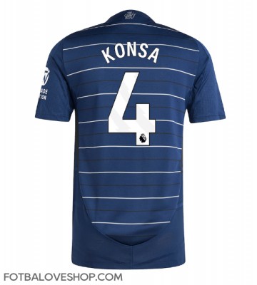 Aston Villa Ezri Konsa #4 Alternativní Dres 2024-25 Krátký Rukáv