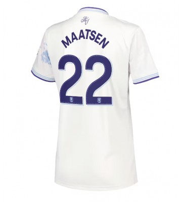 Aston Villa Ian Maatsen #22 Dámské Alternativní Dres 2025-26 Krátký Rukáv