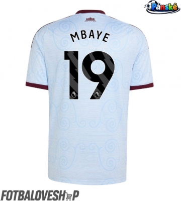 Aston Villa Ibrahim Mbaye #19 Alternativní Dres 2026-27 Krátký Rukáv