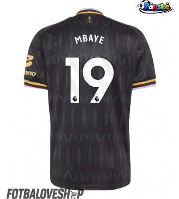 Aston Villa Ibrahim Mbaye #19 Venkovní Dres 2026-27 Krátký Rukáv