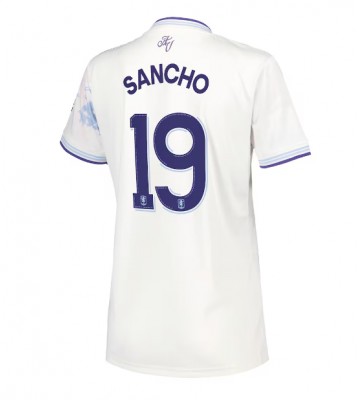 Aston Villa Jadon Sancho #19 Dámské Alternativní Dres 2025-26 Krátký Rukáv