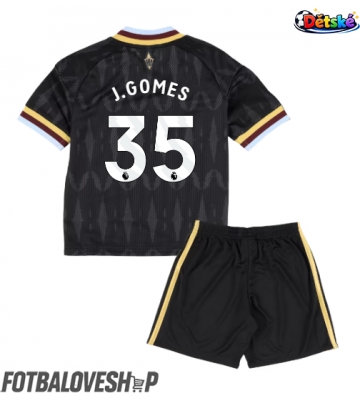 Aston Villa Joao Gomes #35 Dětské Venkovní Dres 2026-27 Krátký Rukáv (+ trenýrky)