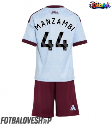 Aston Villa Johan Manzambi #44 Dětské Alternativní Dres 2026-27 Krátký Rukáv (+ trenýrky)