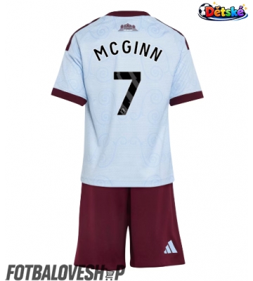 Aston Villa John McGinn #7 Dětské Alternativní Dres 2026-27 Krátký Rukáv (+ trenýrky)