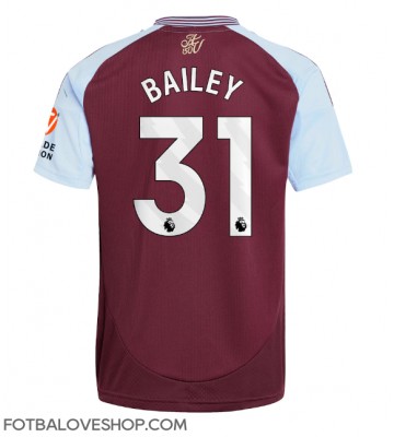 Aston Villa Leon Bailey #31 Domácí Dres 2024-25 Krátký Rukáv