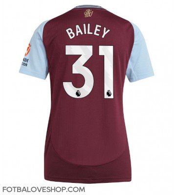 Aston Villa Leon Bailey #31 Dámské Domácí Dres 2024-25 Krátký Rukáv