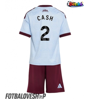 Aston Villa Matty Cash #2 Dětské Alternativní Dres 2026-27 Krátký Rukáv (+ trenýrky)