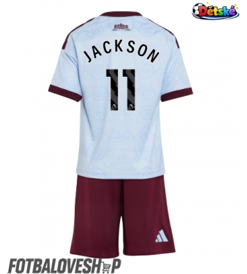 Aston Villa Nicolas Jackson #11 Dětské Alternativní Dres 2026-27 Krátký Rukáv (+ trenýrky)